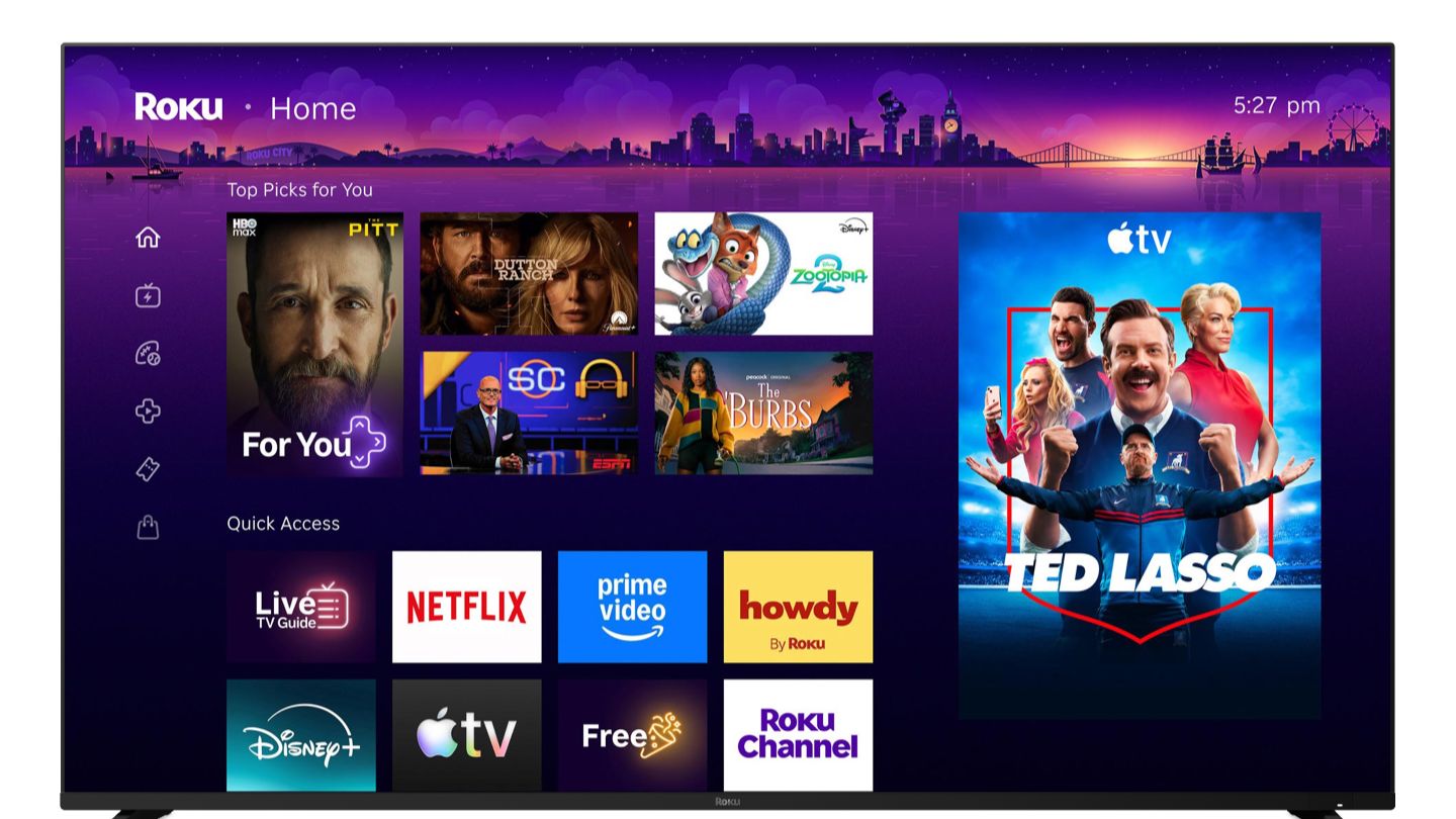 Roku’s new home screen